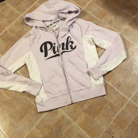 PINK Victoria's Secret Tops - Victoria’s Secret Pink zip up jacket size medium